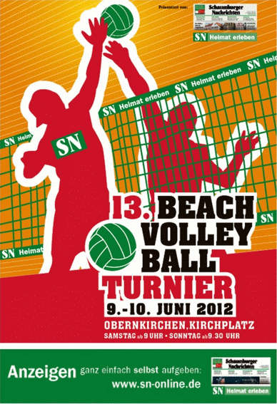 13. Beachvolleyball-Turnier 2012
